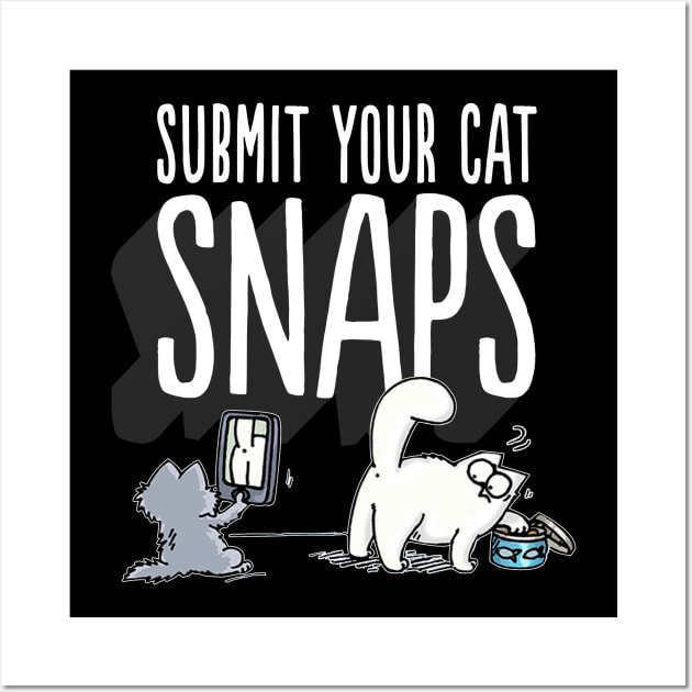 Simons Cat Submit Your Cat Snaps Wall Art by devanpm